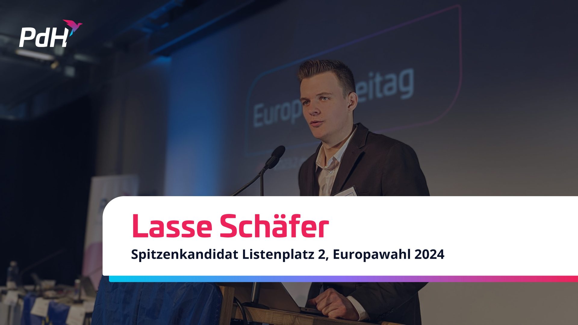 Lasse Schäfer PdH Fakten, Freiheit, Fortschritt!