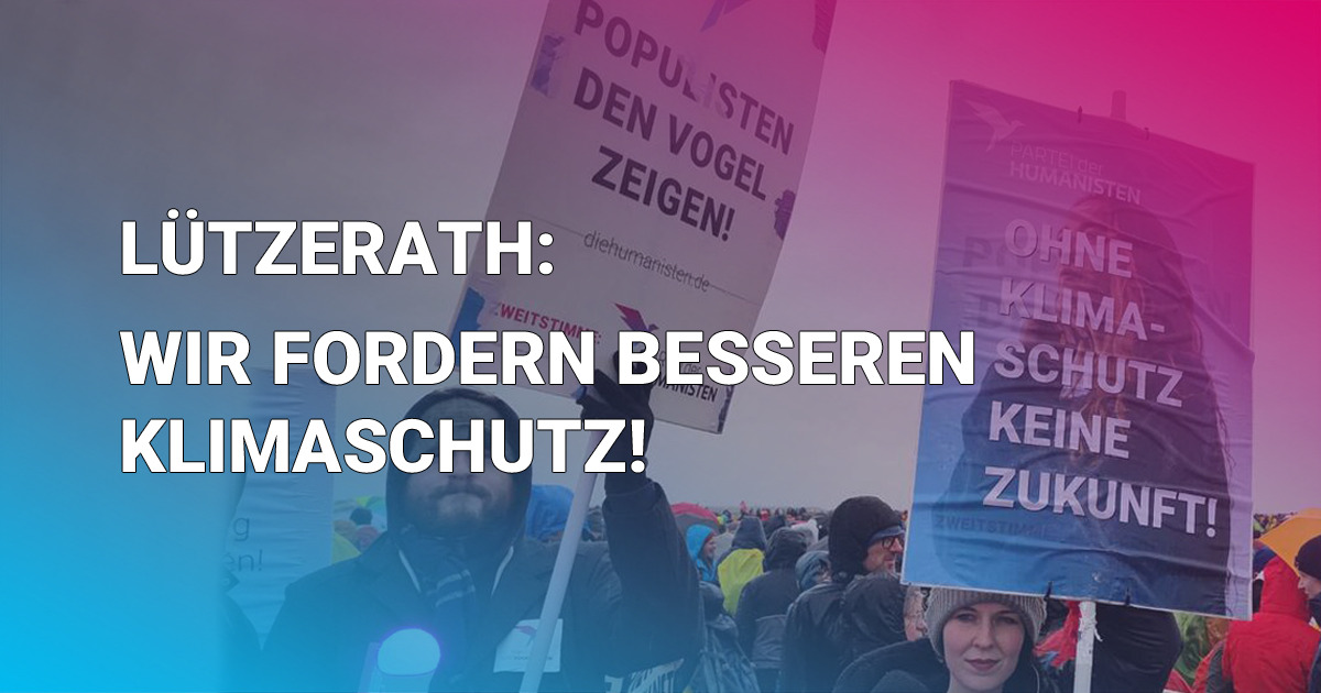 Wir haben in Lützerath für Klimaschutz demonstriert